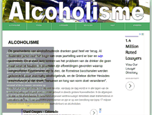 Tablet Screenshot of alcoholisme.org